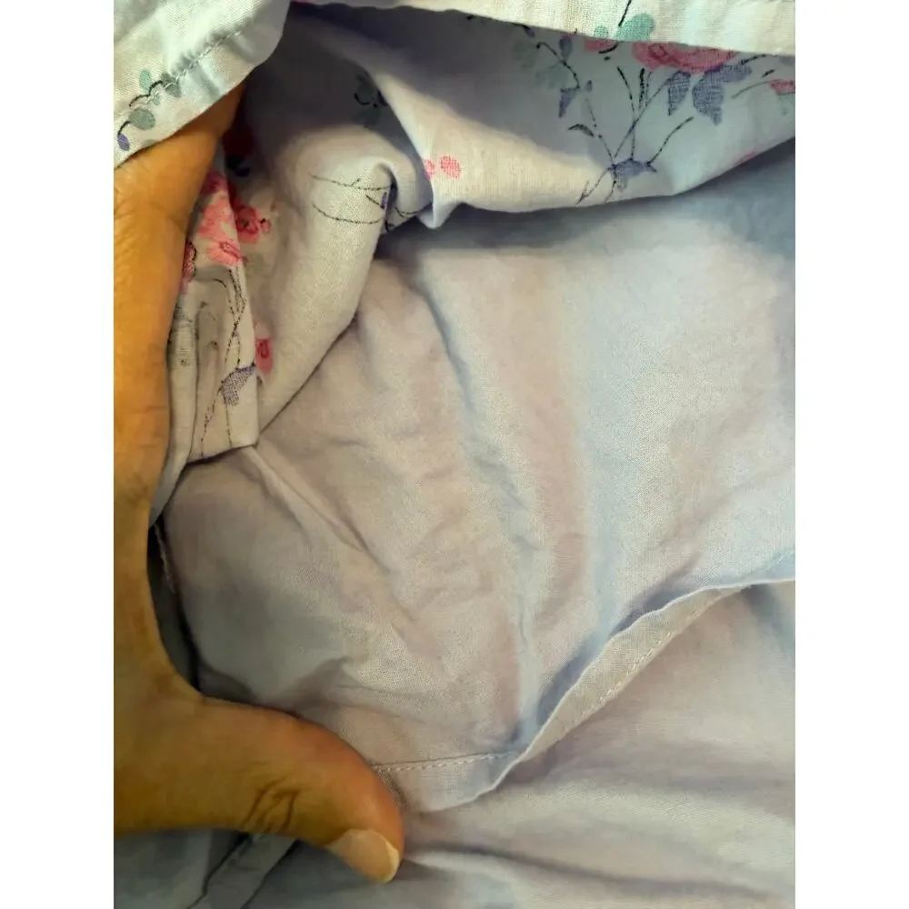 GAP Floral Puff Sleeve Smocked Dress 4T Lavender